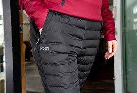 Action Photography: Women's Phoenix Quilted Pant performing IRL 3