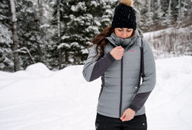 Action Photography: Women's Phoenix Quilted Vest performing IRL 10