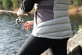 Action Photography: Women's Phoenix Quilted Vest performing IRL 2
