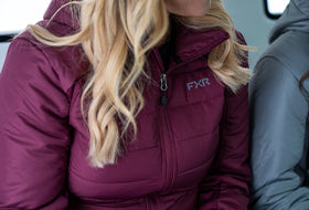 Action Photography: Women's Phoenix Quilted Hoodie performing IRL 2