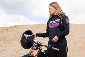 Action Photography: Women's Race Division Tech Pullover Hoodie performing IRL 5