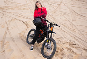 Action Photography: Women's Podium Tech Pullover Hoodie performing IRL 11