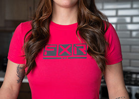 Action Photography: Women's Podium Premium T-Shirt performing IRL 5