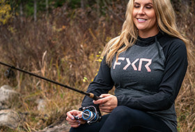 Action Photography: Women's Trainer Lite Premium Pullover Hoodie performing IRL 2