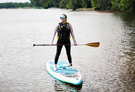 Action Photography: Adult Podium Life Jacket performing IRL 1