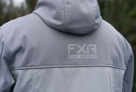 Action Photography: Men's Pro Softshell Jacket performing IRL 10