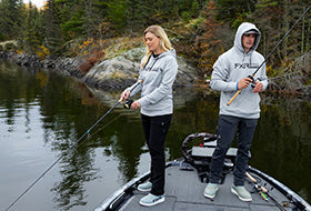 Action Photography: Unisex Pro Tech Pullover Hoodie performing IRL 2