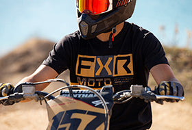 Action Photography: Men's Moto Premium T-Shirt performing IRL 6