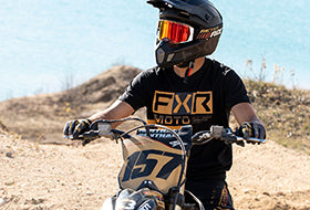 Action Photography: Men's Moto Premium T-Shirt performing IRL 8