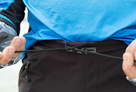 Action Photography: Men's Adventure Lite Tri-Laminate Pant performing IRL 4