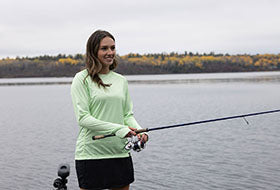 Action Photography: Women's Attack UPF Longsleeve performing IRL 3