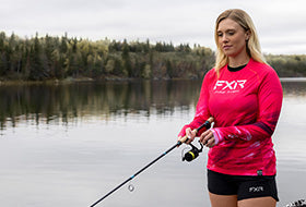 Action Photography: Women's Derby Air UPF Longsleeve performing IRL 5