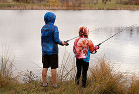 Action Photography: Youth Attack UPF Pullover Hoodie performing IRL 4