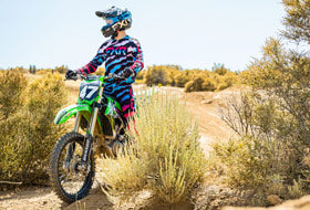 Action Photography: Podium MX Jersey performing IRL 2