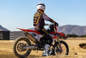 Action Photography: Podium Pro Battalion MX Jersey performing IRL 2