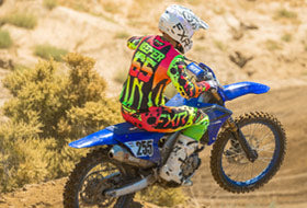 Action Photography: Podium MX Pant performing IRL 6