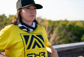 Action Photography: Adrenaline Neck Gaiter performing IRL 4