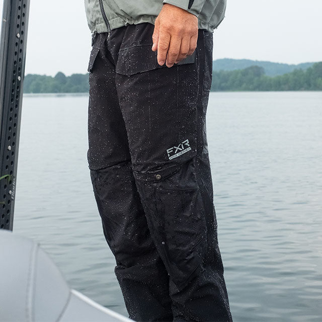 A close-up shot of the Vapor Pro Bib Pant