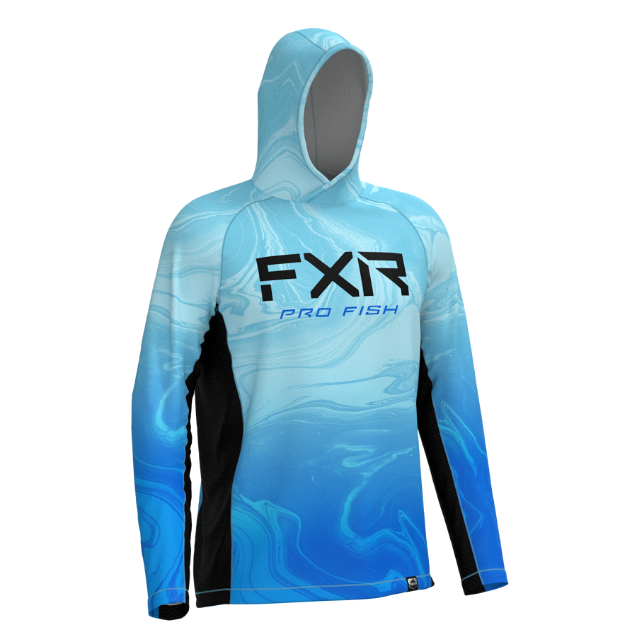 3D image of FXR's Men's Derby Air UPF Pullover Hoodie