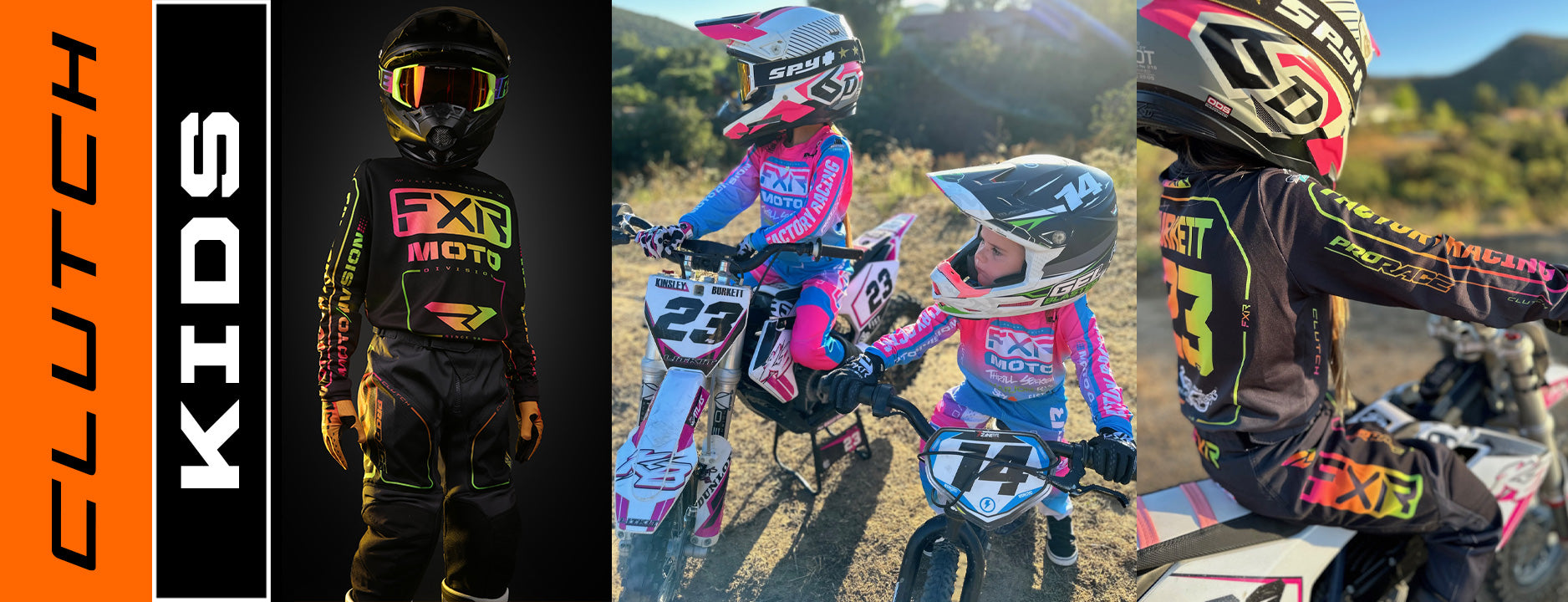 Image featuring the Kids Clutch 2024 MX Kit