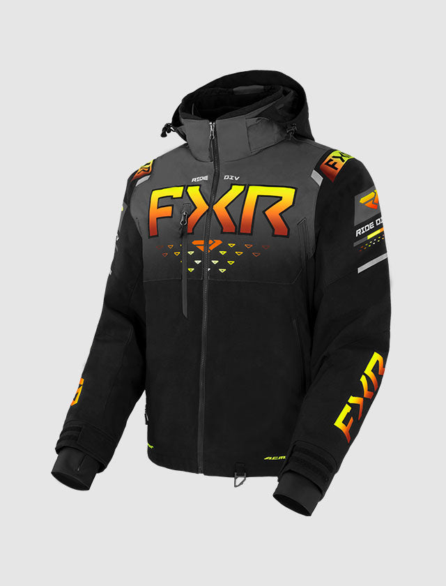 An image of a model wearing the FXR Men's Helium Jacket