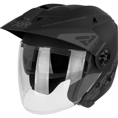 Front-angle product shot of FXR's Excursion Helmet