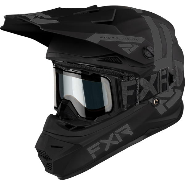 Front-angle product shot of FXR's Youth Legion Cold Stop QRS