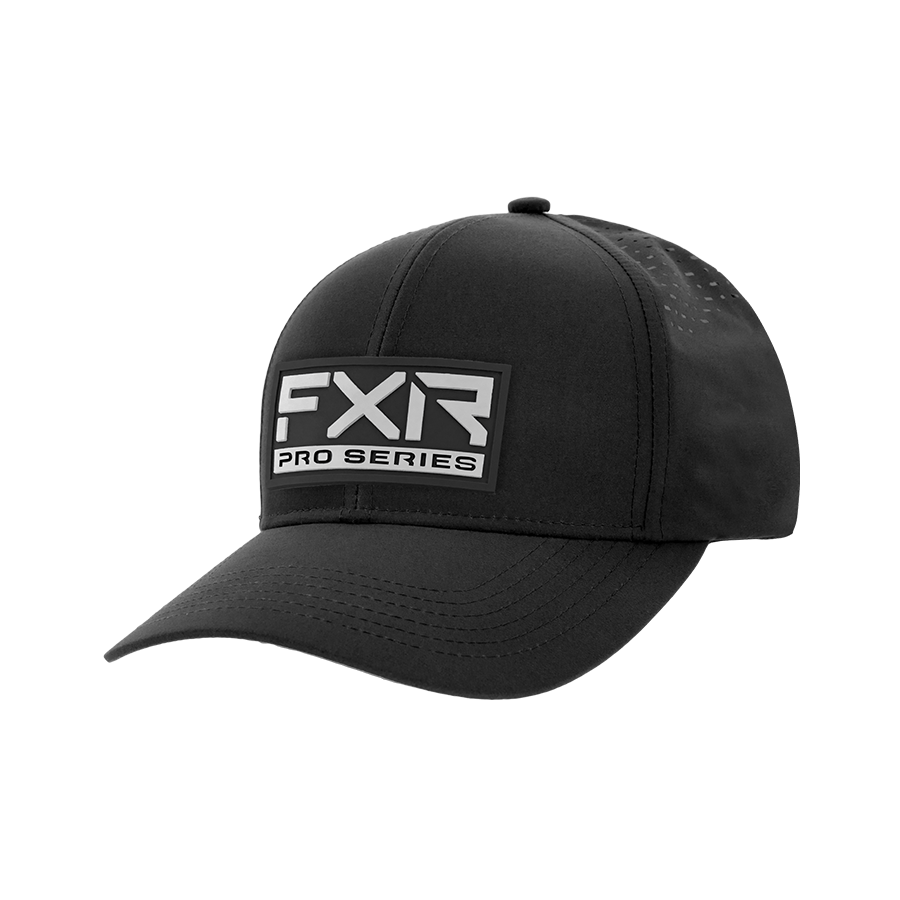 3D image of FXR's UPF Pro Series Hat in black colorway