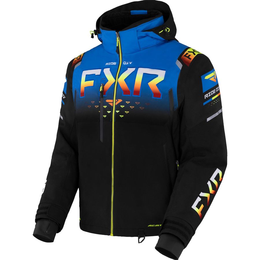 Front-angle product shot of FXR's Men's Helium X 2-in-1 Jacket