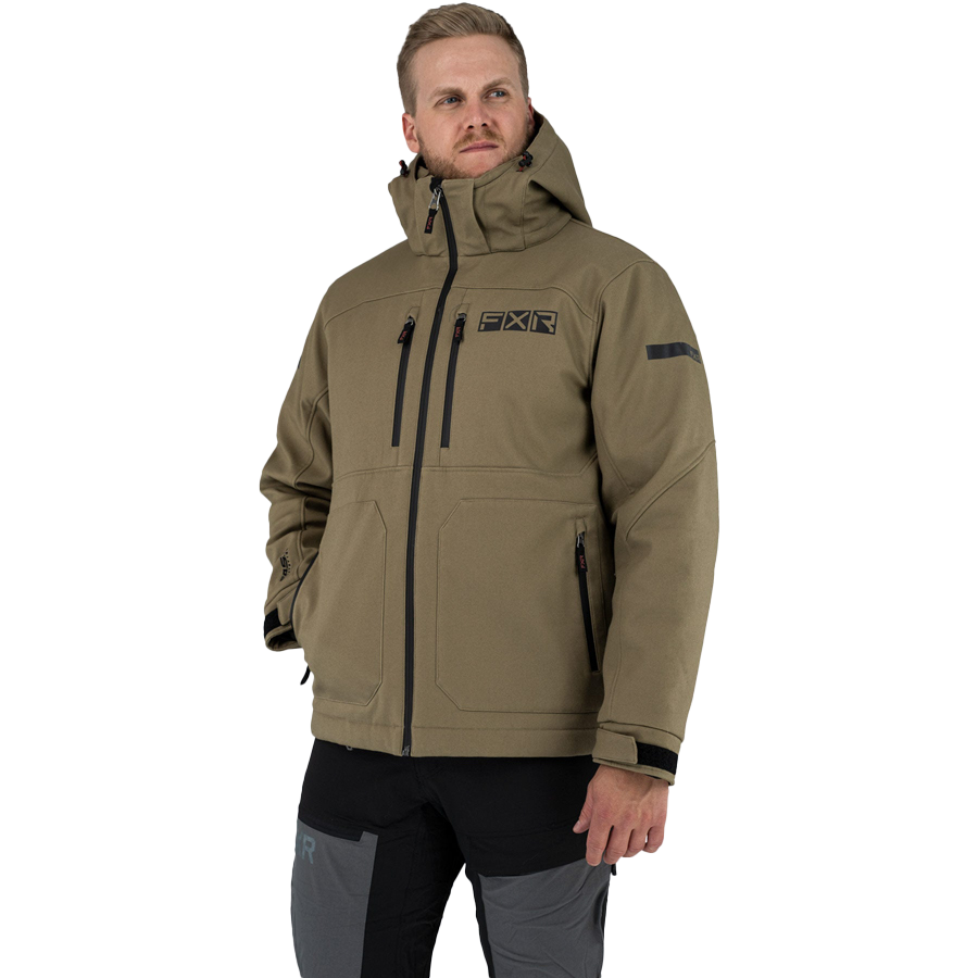 Front-angle product shot of FXR's Men's Task Insulated Softshell Jacket