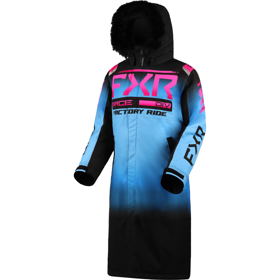 Front-angle product shot of FXR's Women's Warm-up Coat