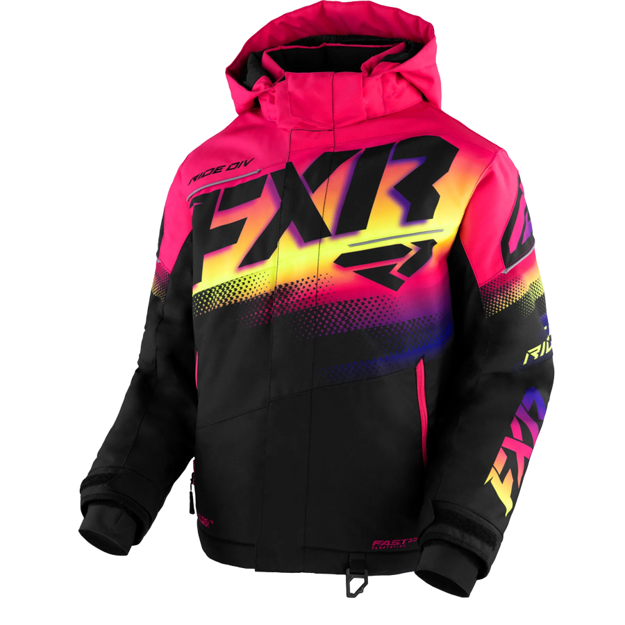 Front-angle product shot of FXR's Child and Youth Boost Jacket