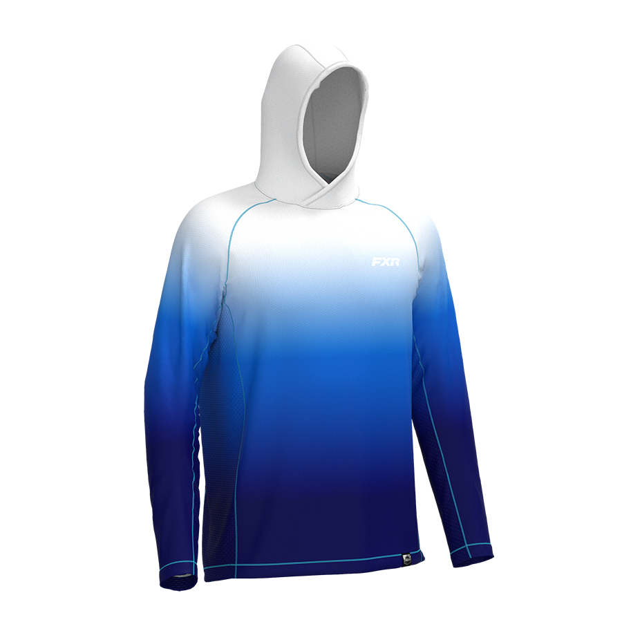 3D image of FXR's RUSH AIR UPF PULLOVER HOODIE