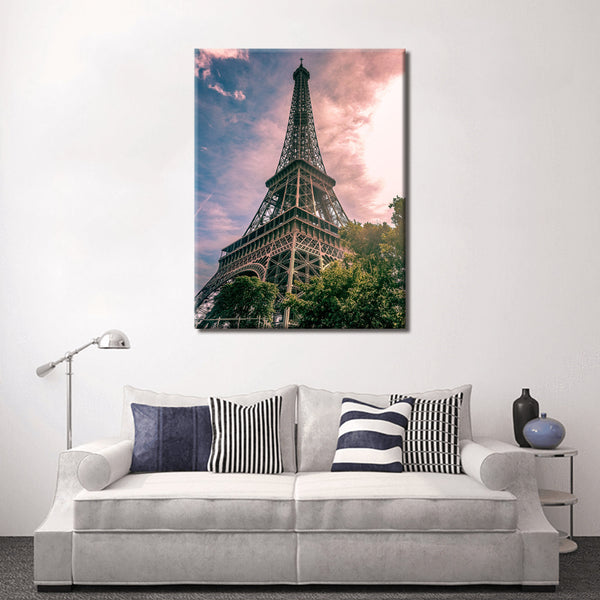 Eiffel Tower Paris France Canvas Wall Art Images Pictures Of Paris Fra ...