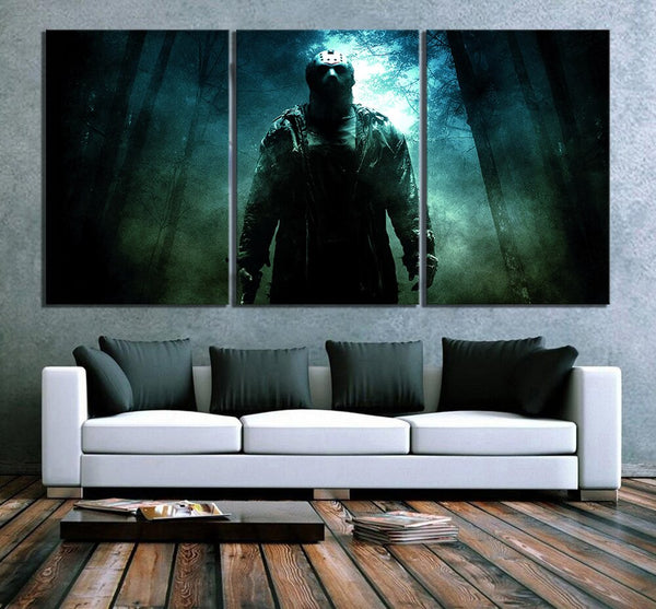 Games Movies Tagged Horror Movies Buy Canvas Wall Art Online Fabtastic Co