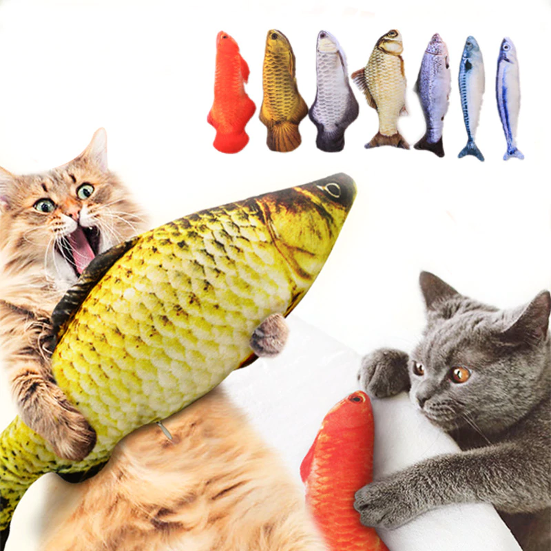 Poisson Jouet Califish Pour Chat Calin Minou