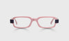 45 - Mauve Pink with Eggplant Front and Temples