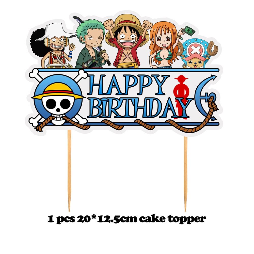 One Piece Party Supplies Set Birthday Party Home Decoration Kit Prosparty