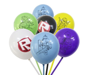 Roblox Latex Balloons Party Supplies Gamer Decorations Prosparty - 12pc new roblox party supplies decorations balloon balloons