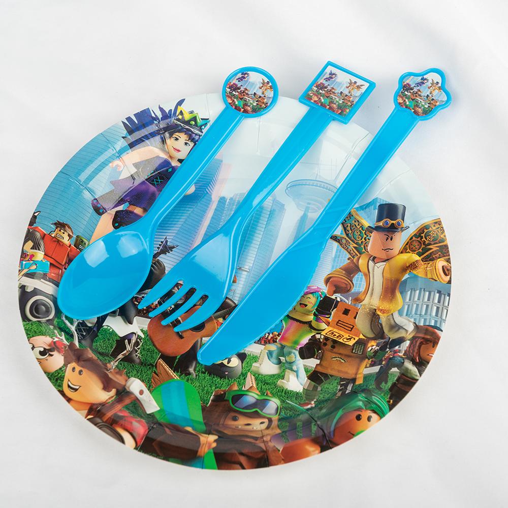Roblox Party Plates