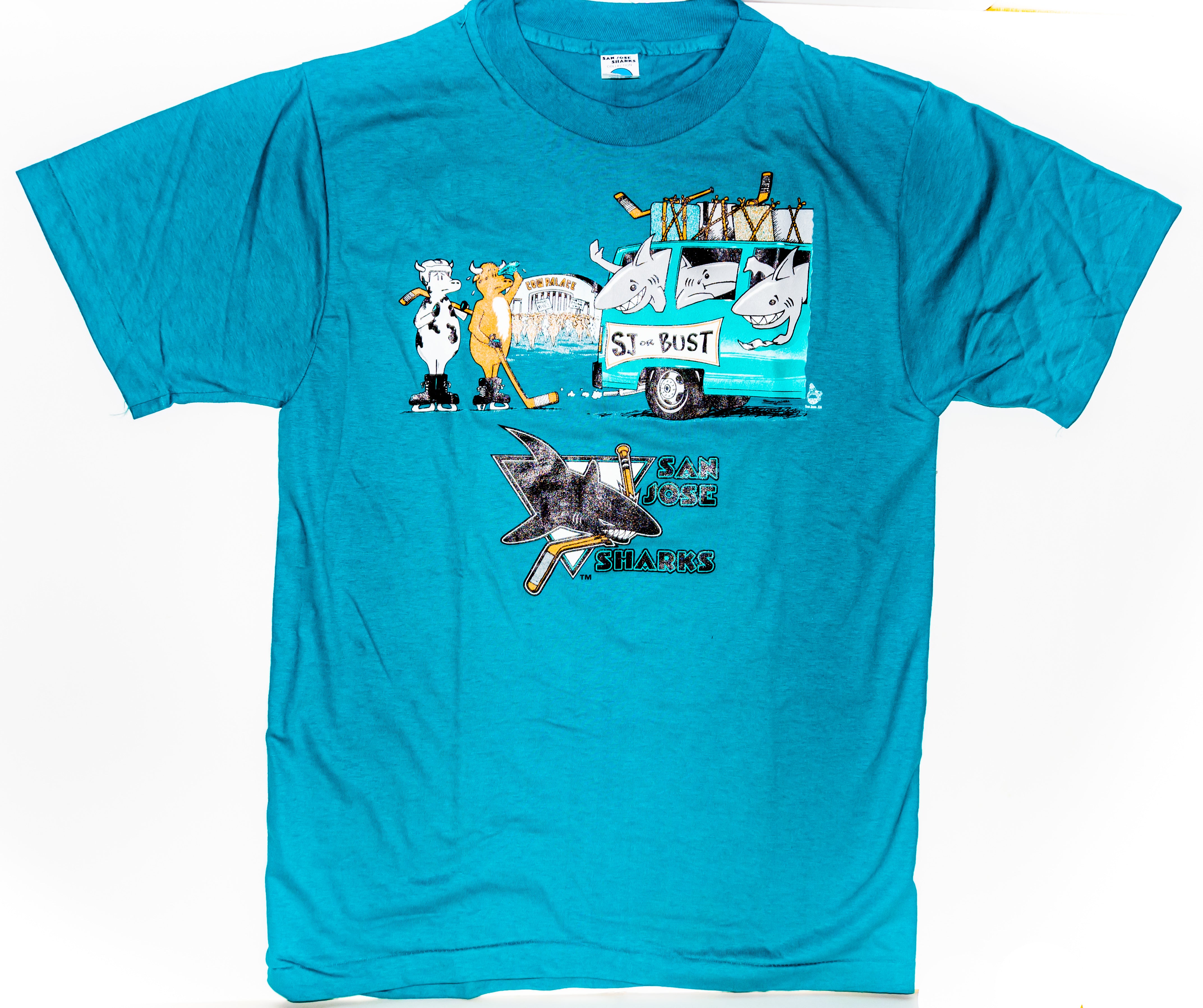 san jose sharks retro shirt