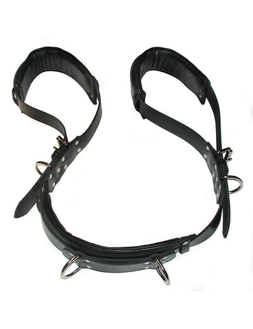 Deluxe Portable Leather Thigh Sling  BDSM GEAR BDSM FURNITURE