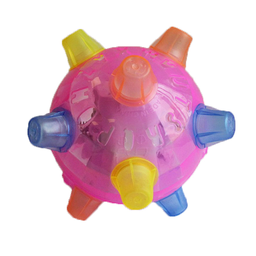 Jumping Joggle Bopper Music Led Kids Vibrating Original Bumble Ball 