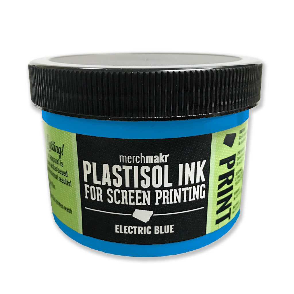 Electric Blue Fluorescent Merchmakr Plastisol Ink  for 