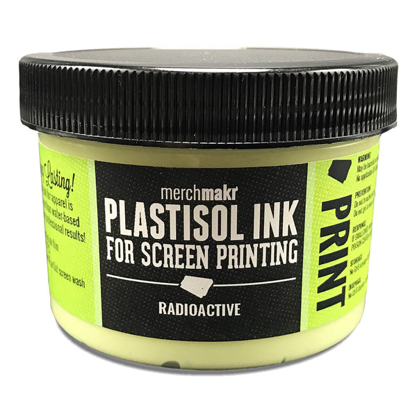 Radioactive Glow  in the Dark  Merchmakr Plastisol  Ink  for 