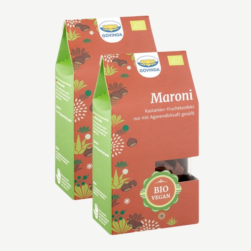 Govinda Bio Maroni-Konfekt 2 x 100 g