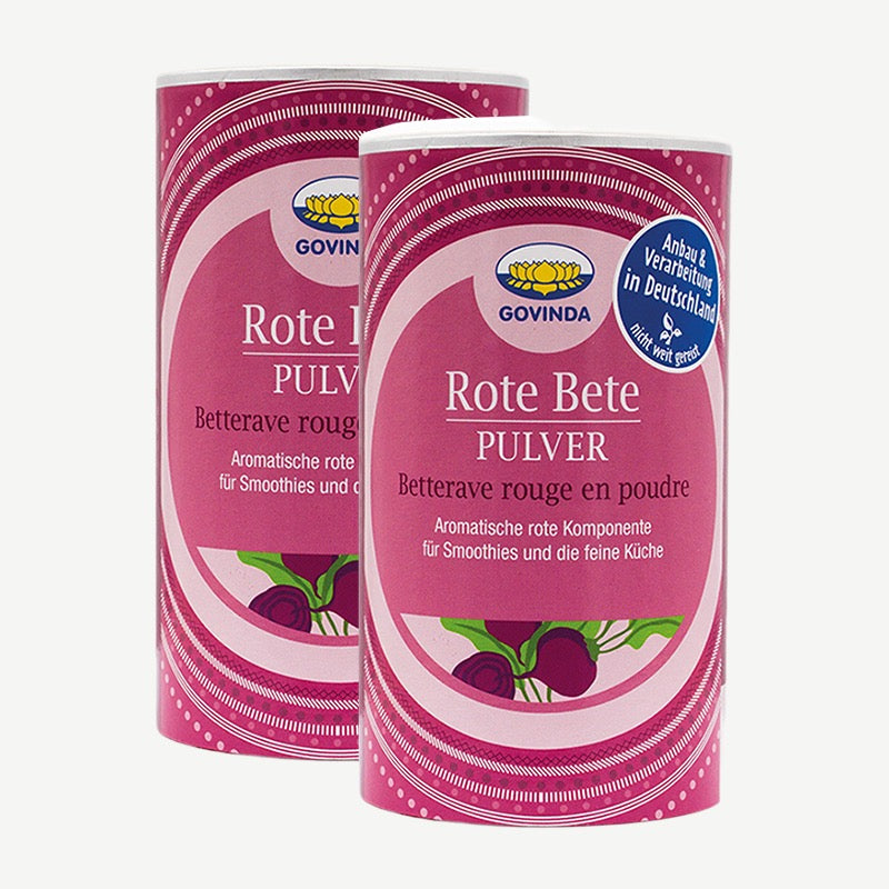 Govinda Bio Rote Beete Pulver 2 x 200 g