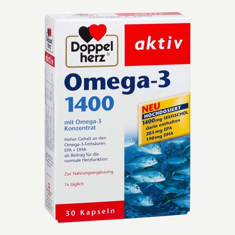 Doppelherz Omega-3 1400 30 Kapseln
