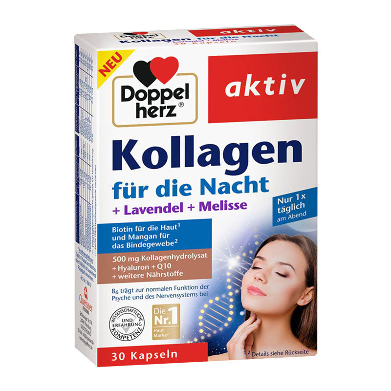 Doppelherz Kollagen für die Nacht 30 Kapseln