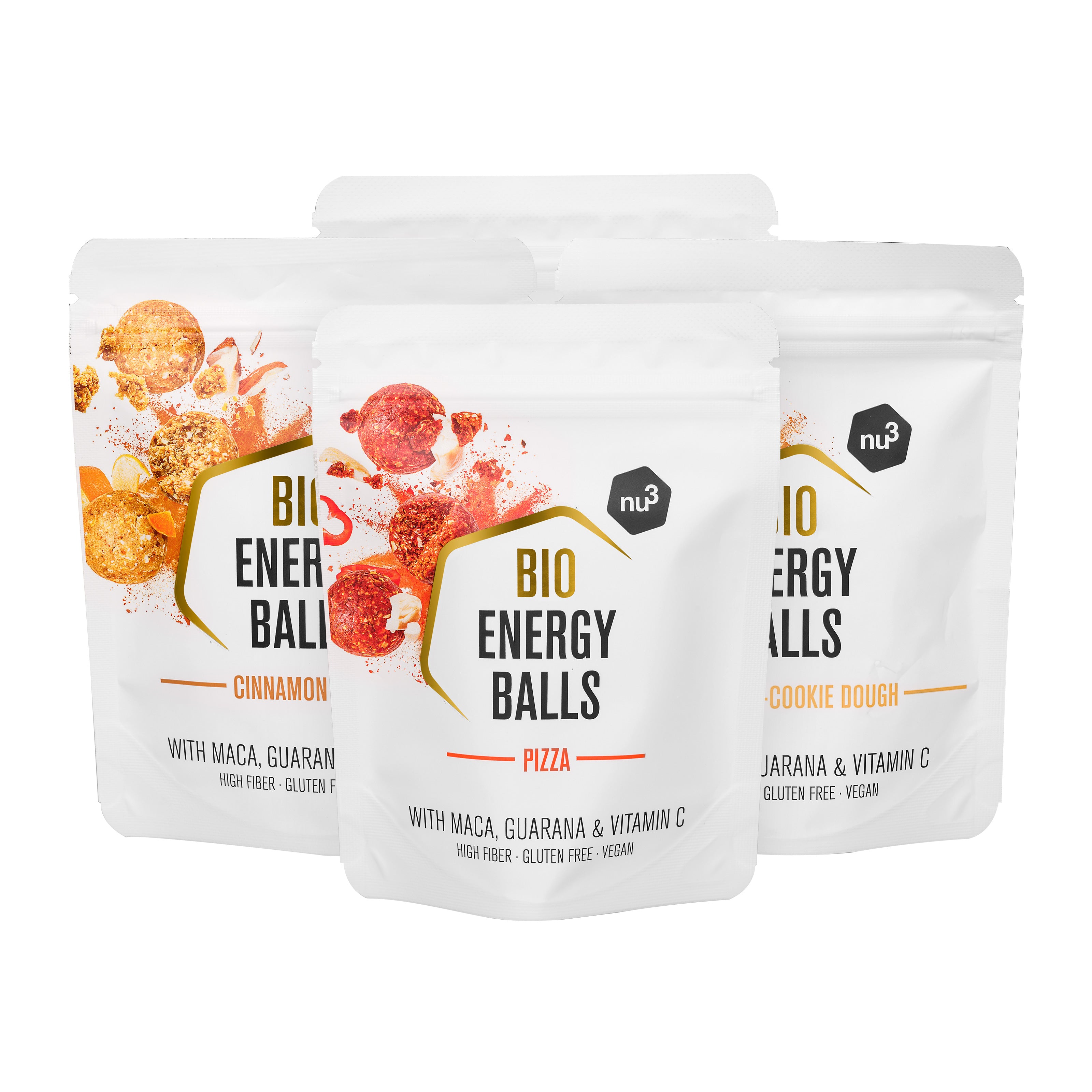 nu3 Bio Energy Balls Mix / 4 x 70 g